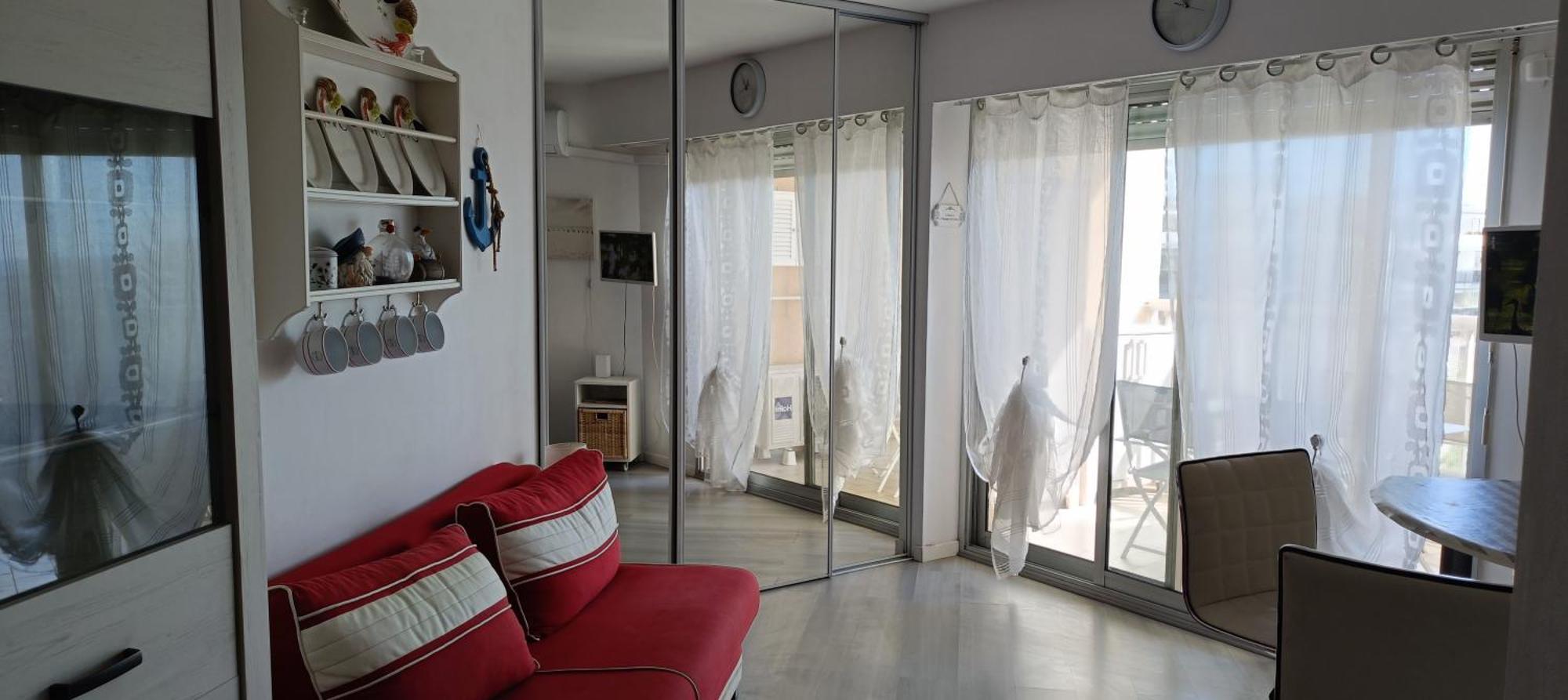Charmant Studio A Cros De Cagnes Exterior foto